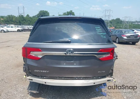 2019 Honda Odyssey Elite from USA, damaged, VIN 5FNRL6H95KB023878